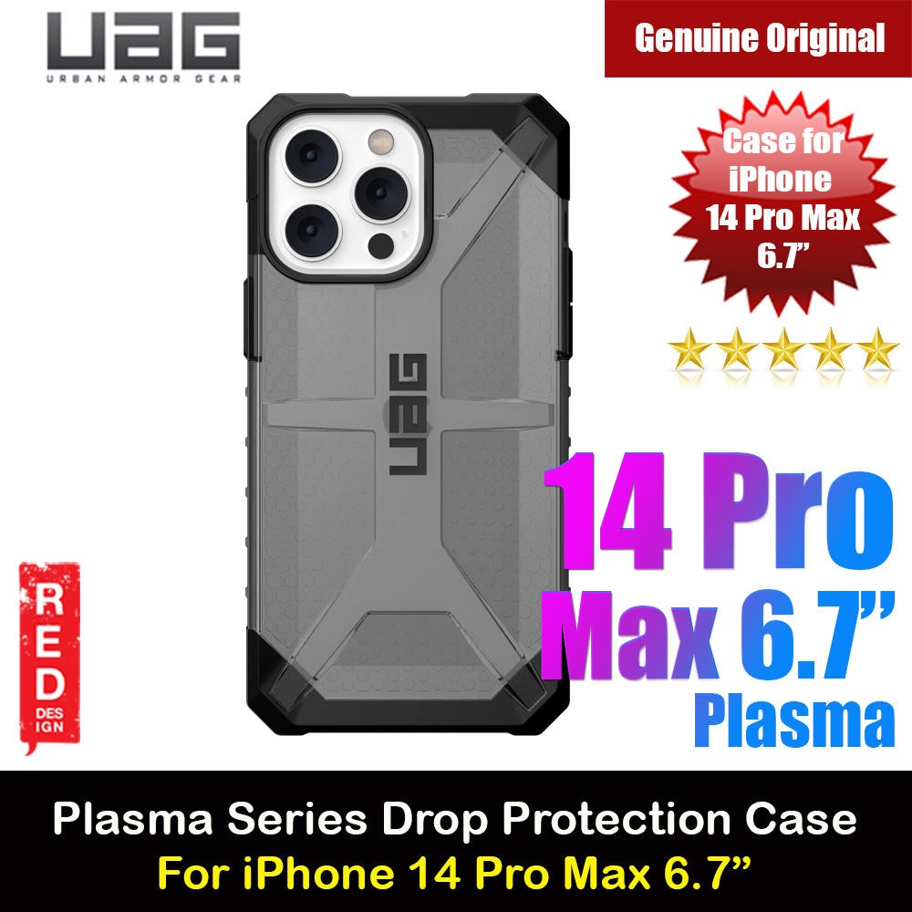 Picture of UAG Plasma Series Drop Protection Case for iPhone 14 Pro Max 6.7 Case (Ash) Apple iPhone 14 Pro Max 6.7- Apple iPhone 14 Pro Max 6.7 Cases, Apple iPhone 14 Pro Max 6.7 Covers, iPad Cases and a wide selection of Apple iPhone 14 Pro Max 6.7 Accessories in Malaysia, Sabah, Sarawak and Singapore 