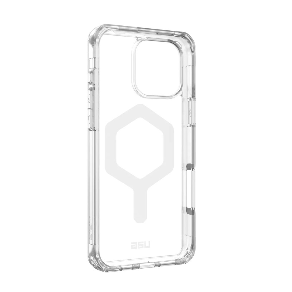 Picture of Apple iPhone 16 Pro Max 6.9 Case | UAG Plyo Magsafe Drop Proof Shock Impact Resistant Transparent Clear Case for iPhone 16 Pro Max 6.9 (Ice White)
