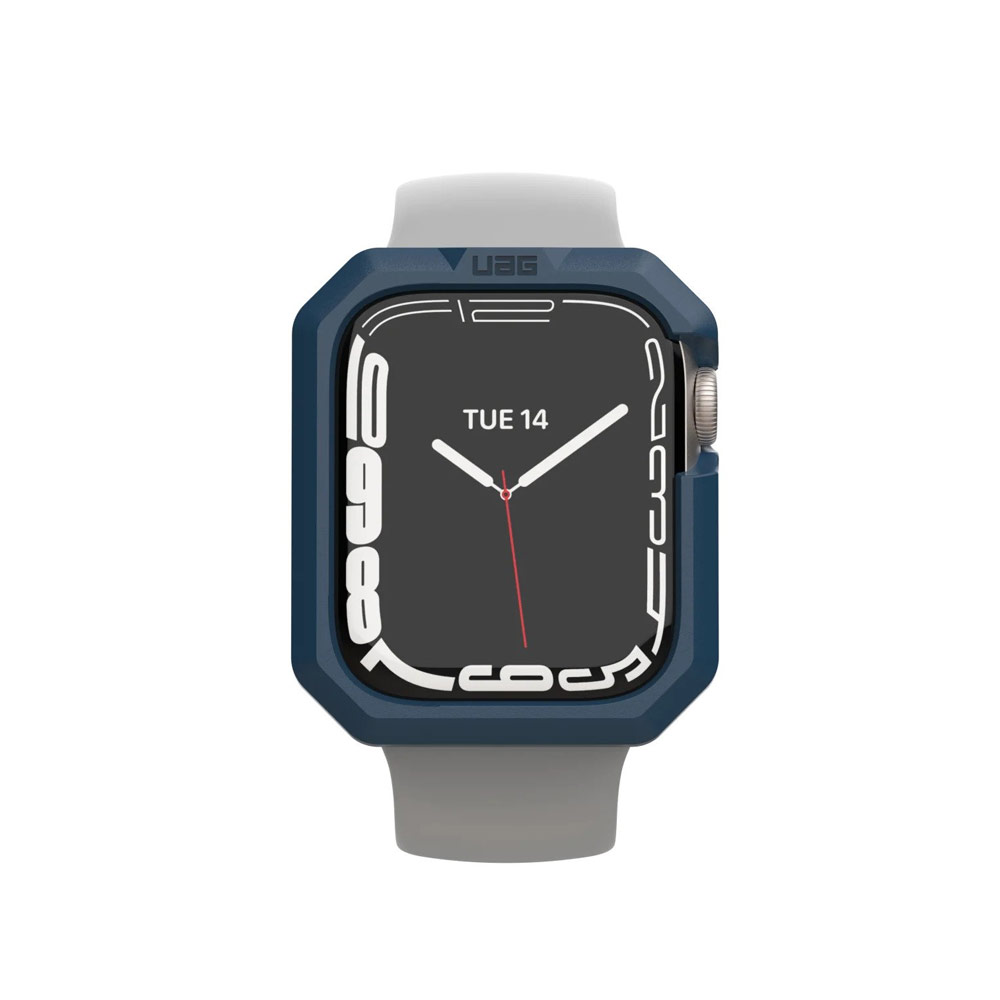 Picture of Apple Watch 45mm  | UAG Scout Series Featherlight PC Protection and Raised Screen Surround designed for Apple Watch 45mm Series 7 (Mallard)