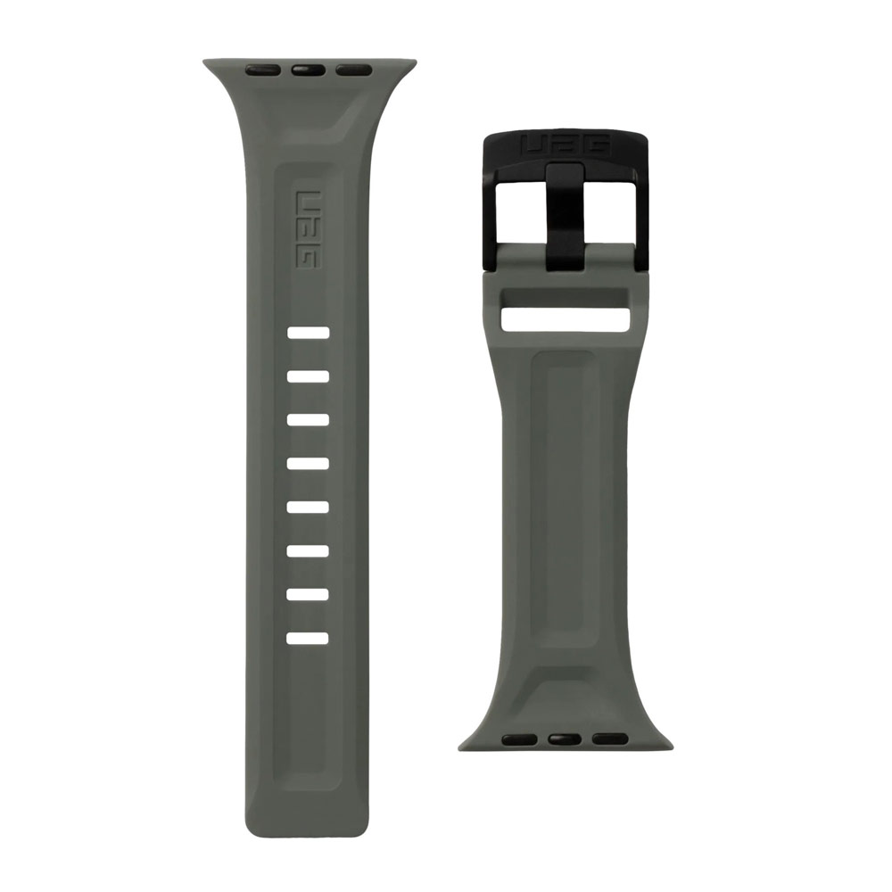 Picture of Apple Watch 49mm	Ultra 2  | UAG Scout Silicone Strap for Apple Watch 49mm Ultra (Foliage Green)