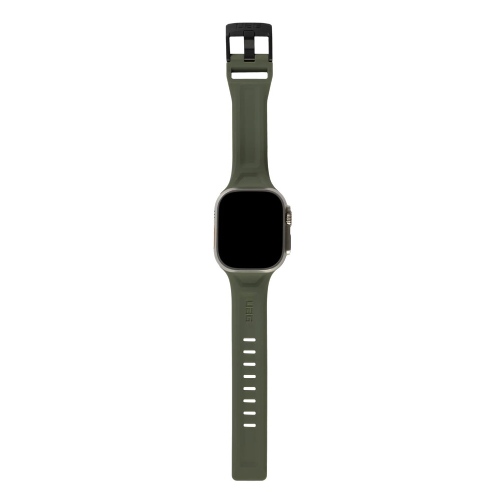 Picture of Apple Watch 49mm	Ultra 2  | UAG Scout Silicone Strap for Apple Watch 49mm Ultra (Foliage Green)