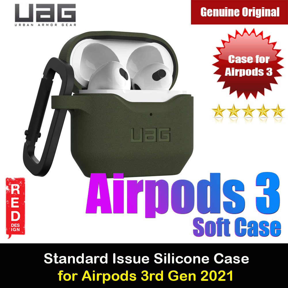 Picture of UAG Standard Issue Silicone_001 Case for Apple Airpods 3rd Gen 2021 (Olive New) Apple Airpods 3- Apple Airpods 3 Cases, Apple Airpods 3 Covers, iPad Cases and a wide selection of Apple Airpods 3 Accessories in Malaysia, Sabah, Sarawak and Singapore 