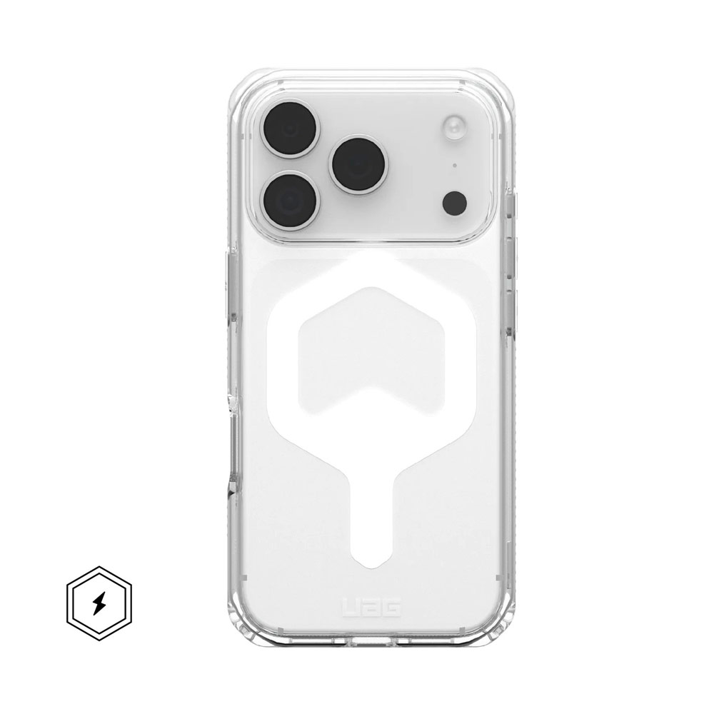 Picture of Apple iPhone 17 Pro Max 6.9 Case | UAG Plyo Magsafe Compatible Drop Proof Clear Case for iPhone 17 Pro Max 6.9 (Ice White)