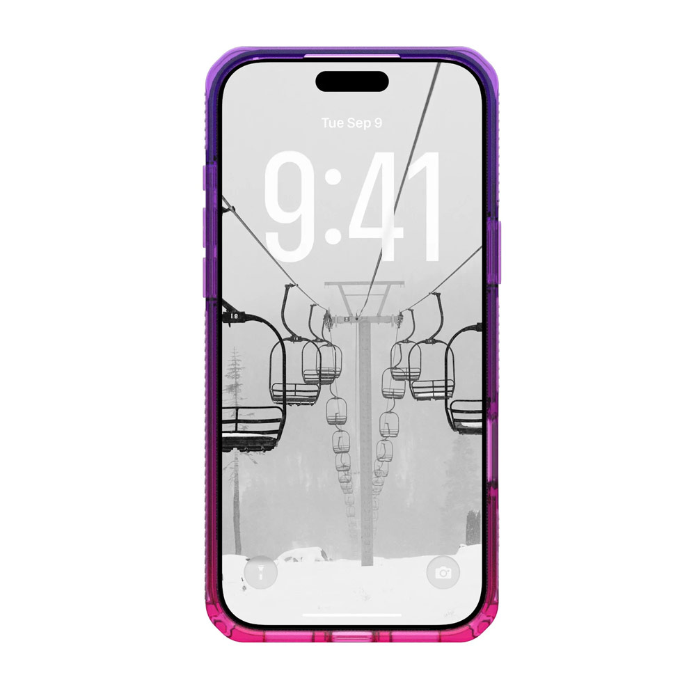 Picture of Apple iPhone 17 Pro Max 6.9 Case | UAG Plyo Magsafe Compatible Drop Proof Clear Case for iPhone 17 Pro Max 6.9 (Purple Pink Ombre)