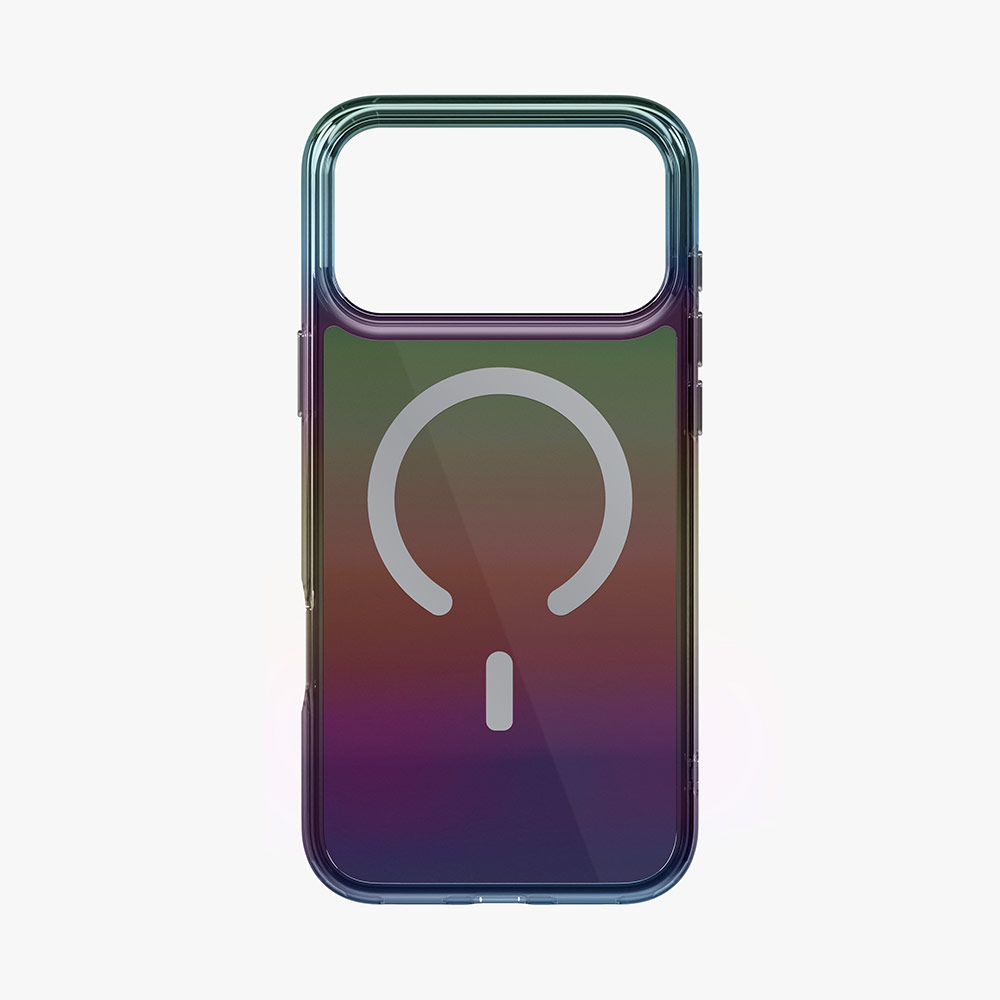 Picture of Apple iPhone 17 Pro Max 6.9 Case | Uniq Iridescia Magclick Protection Holography Case for iPhone 17 Pro Max 6.9 (Midnight Quartz)