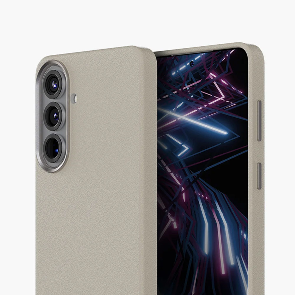 Picture of Samsung Galaxy S26 Case | Uniq Lyden Vegan Leather MagClick Charging Case for Samsung Galaxy S26 (Clay)