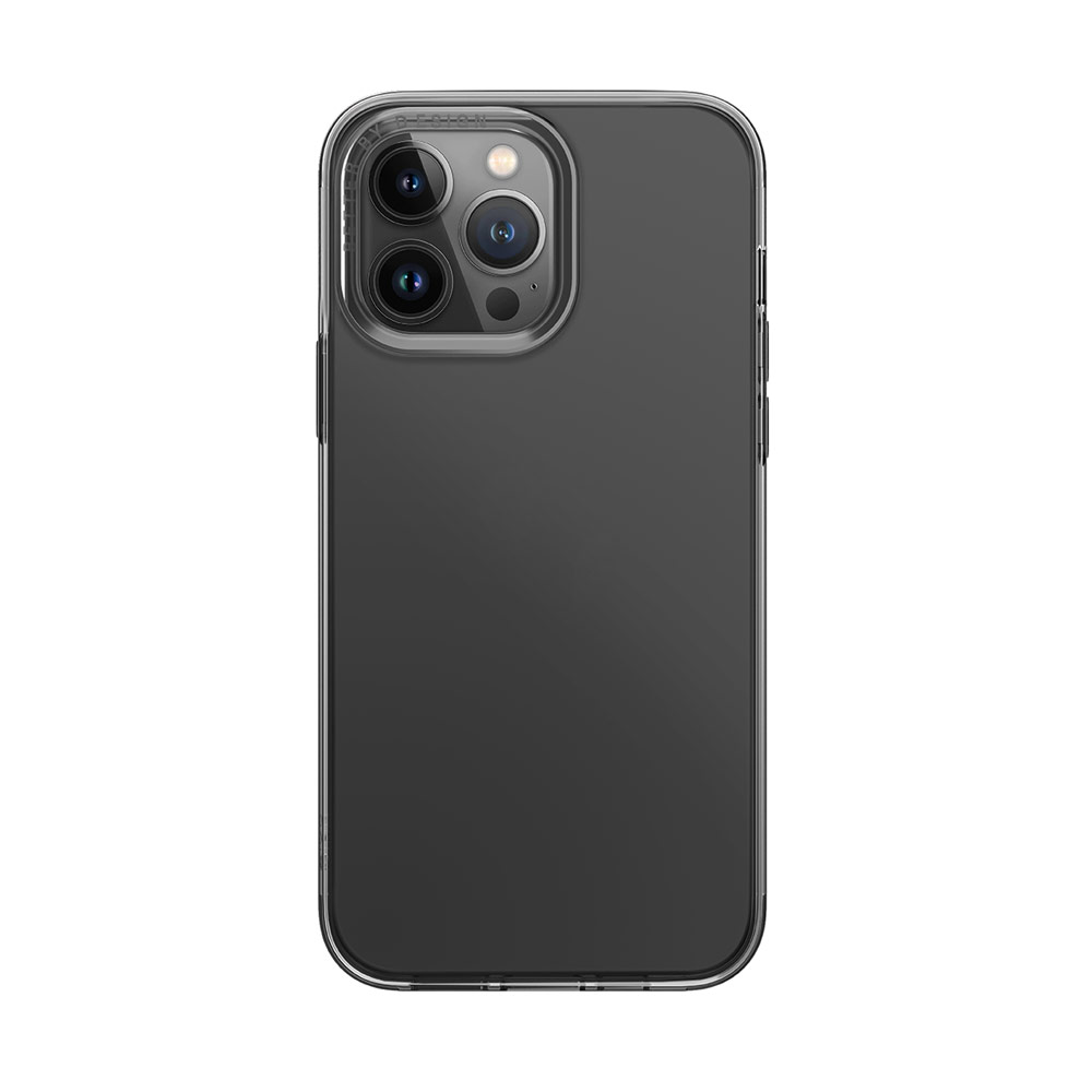 Picture of Apple iPhone 14 Pro 6.1 Case | Uniq Air Fender Slim Ultra Light Flex Soft Drop Protection Case for iPhone 14 Pro 6.1 (Grey Tinted)