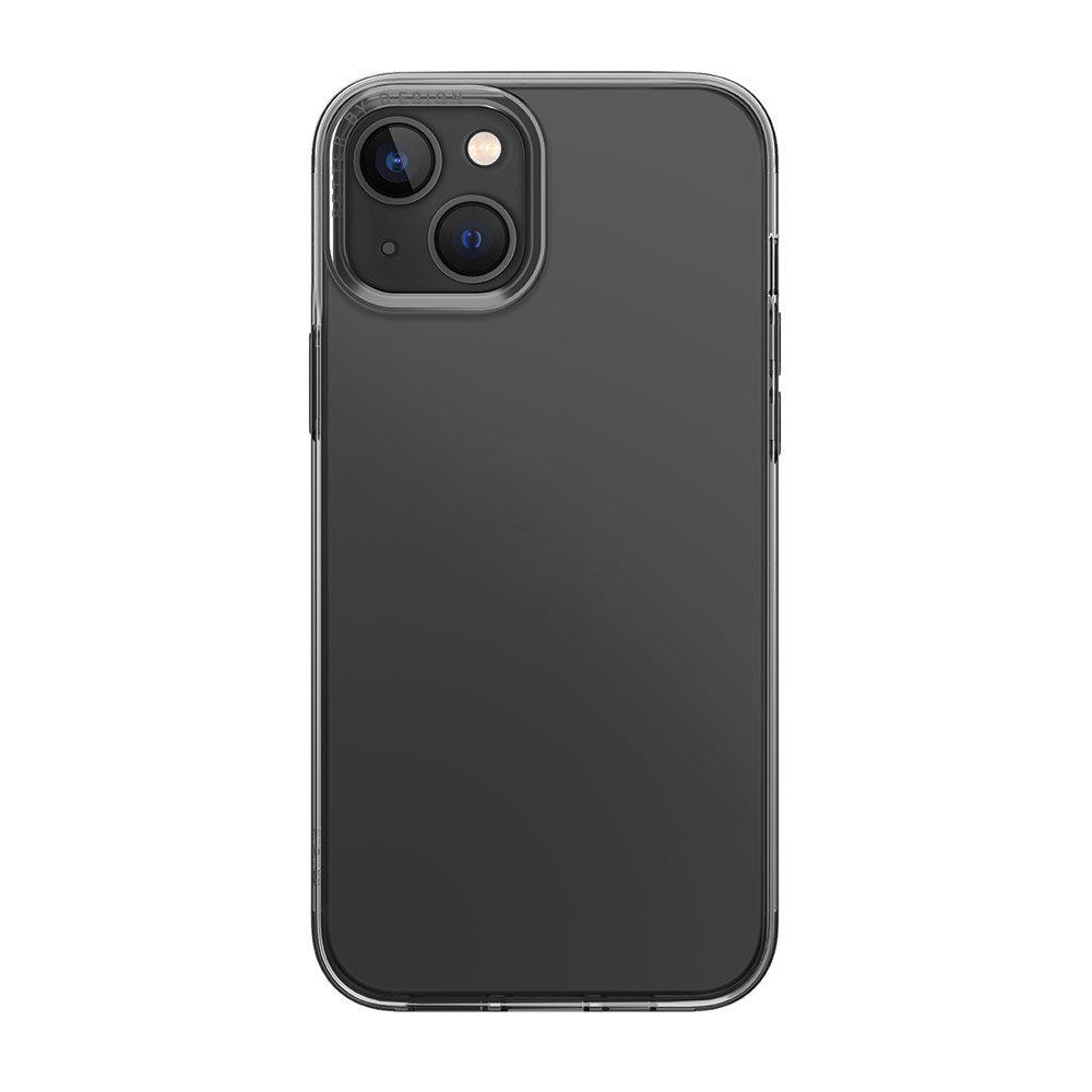 Picture of Apple iPhone 14 6.1 Case | Uniq Air Fender Slim Ultra Light Flex Soft Drop Protection Case for iPhone 14 6.1 (Grey Tinted)