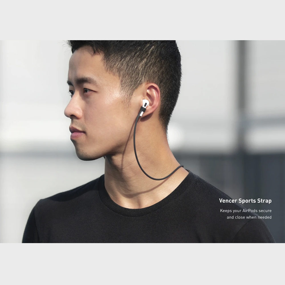 Picture of Apple Airpods 3 Case | Uniq Vencer Airpods 3 High Quality Premium Silicone Case with Aluminium Carabiner for Airpods 3 Airpods 3rd Gen (Nautical Blue)