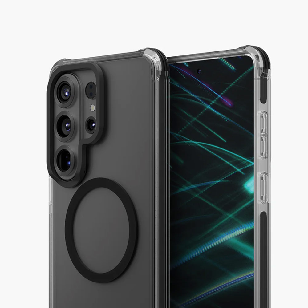 Picture of Samsung Galaxy S26 Ultra Case | Uniq Combat Triple-Layer Defense Drop Protection Case for Samsung Galaxy S26 Ultra (Carbon Black)