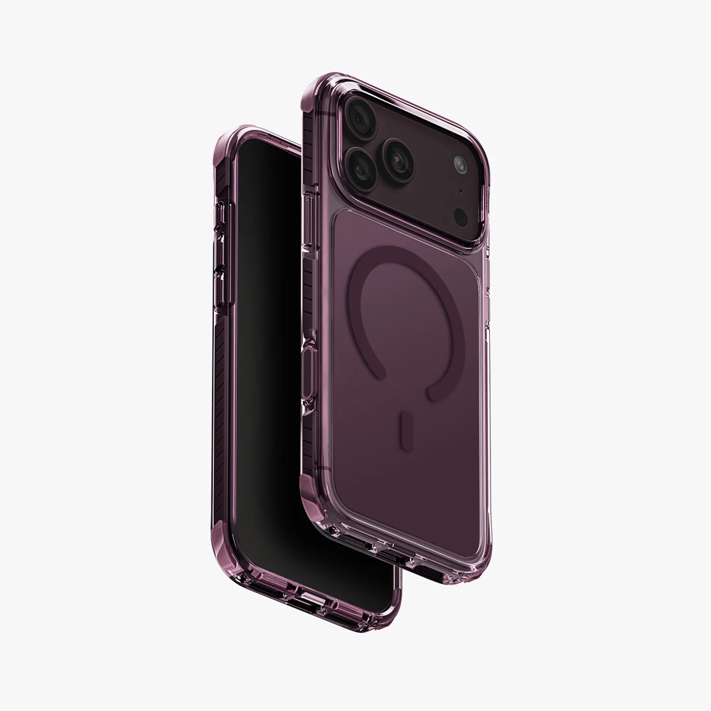 Picture of Apple iPhone 18 Pro Max Case | Uniq Combat Triple-Layered Protective MagClick Drop Protection Case with Camera Control Button for iPhone 18 Pro Max 6.9 - Deep Purple