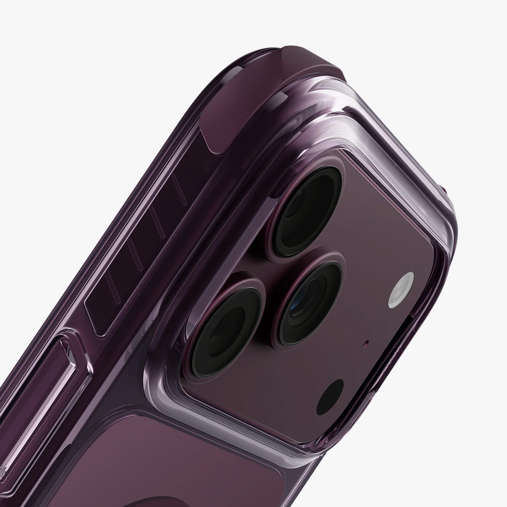 Picture of Apple iPhone 18 Pro Max Case | Uniq Combat Triple-Layered Protective MagClick Drop Protection Case with Camera Control Button for iPhone 18 Pro Max 6.9 - Deep Purple