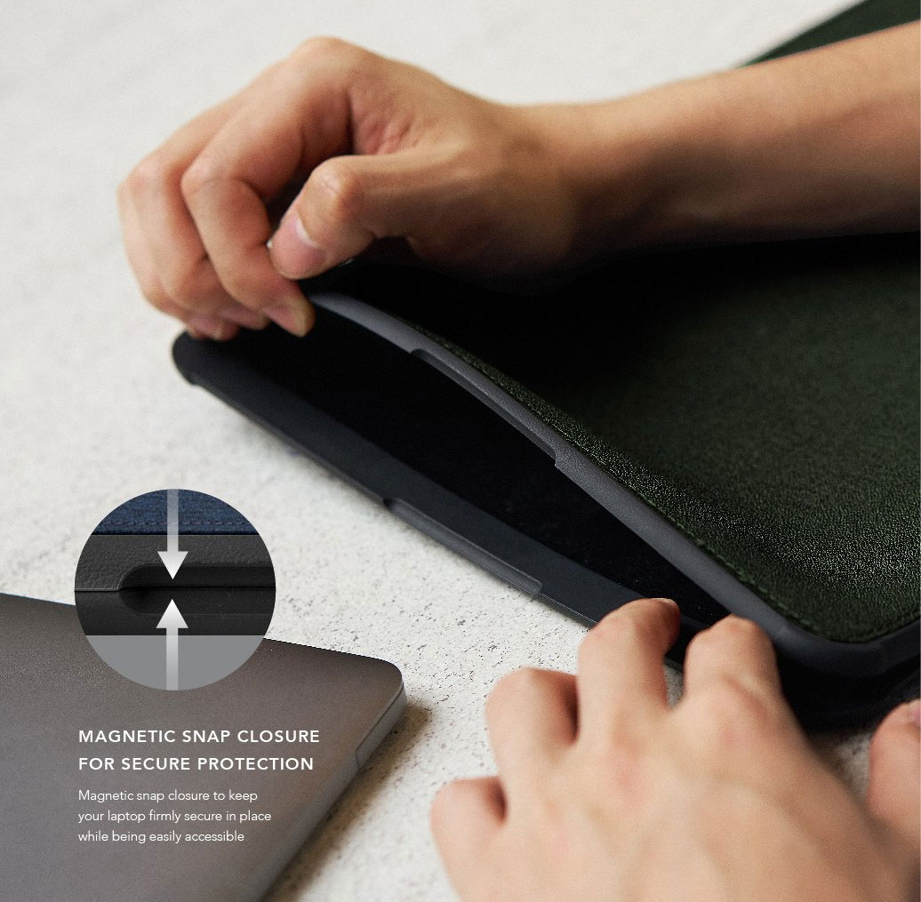 Picture of Apple iPad 9.7 2017 Case | Uniq Dfender Bumper Case for Apple Macbook or Tablets up to 16 inches (Black)