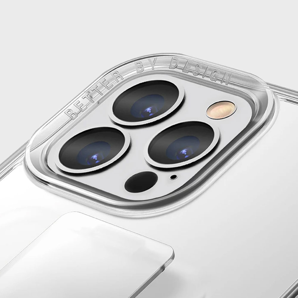 Picture of Apple iPhone 13 Pro 6.1 Case | Uniq Heldro Free Grip Flex Grip Sporty Drop Protection Case with Wrist Strap for iPhone 13 Pro 6.1 (Lucent Clear)