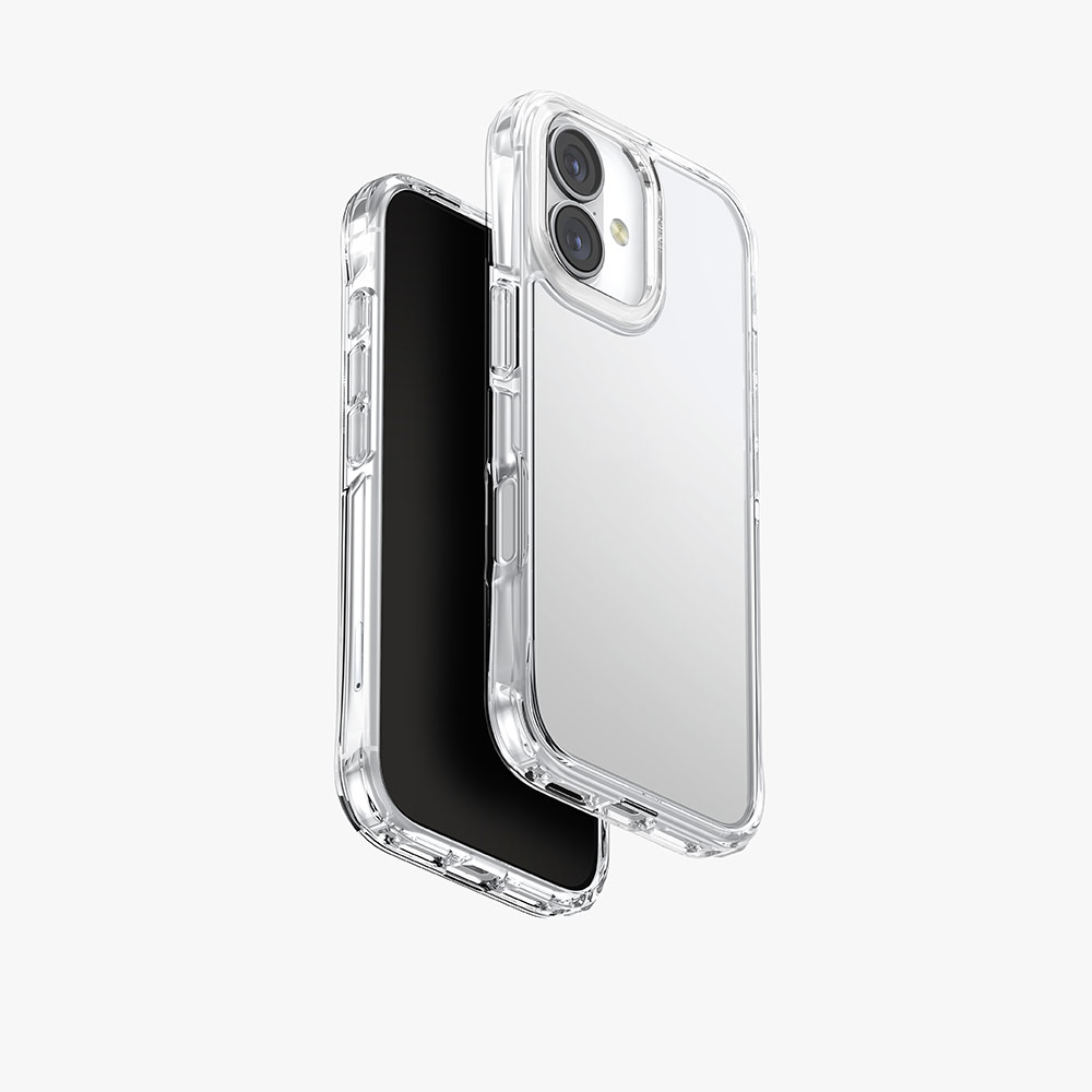 Picture of Apple iPhone 17 6.3 Case | Uniq LifePro Xtreme Hybrid Slim Thin Transparent Drop Protection Case for iPhone 17 6.3 (Clear)