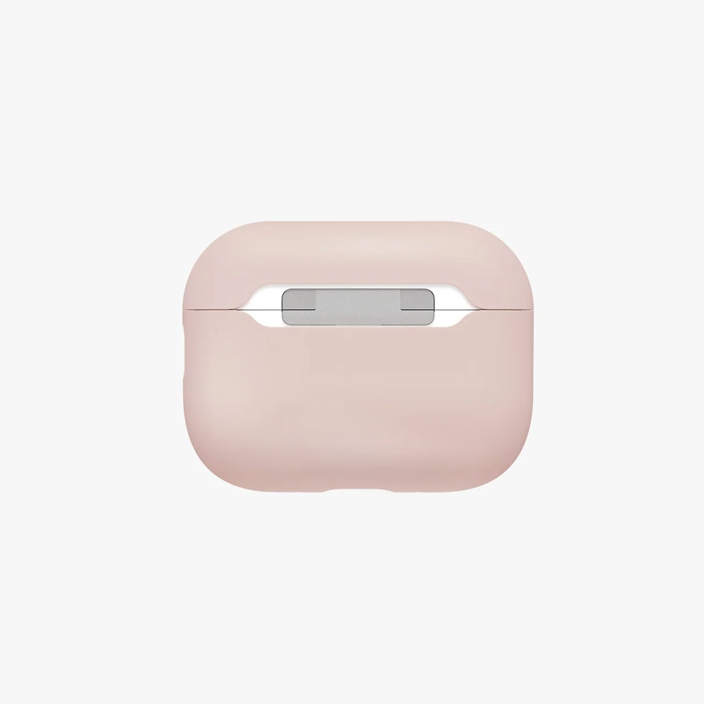 Picture of Apple Airpods Pro 3 Case | Uniq Lino Hybrid Silicone Case for Airpods Pro 3 3rd Gen 2025 (Pink)