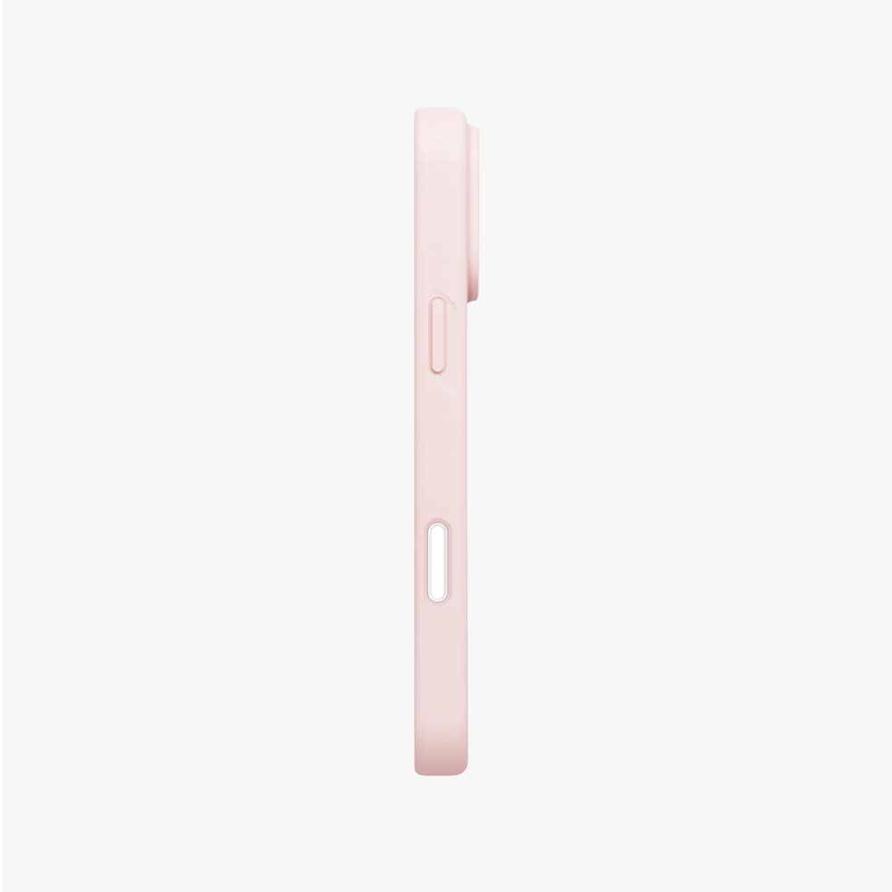 Picture of Apple iPhone 18 Pro Case | Uniq Lino Hybrid Silicone Lightweight Magnetic Protection Case with Camera Control Button for iPhone 18 Pro- Pale Rose