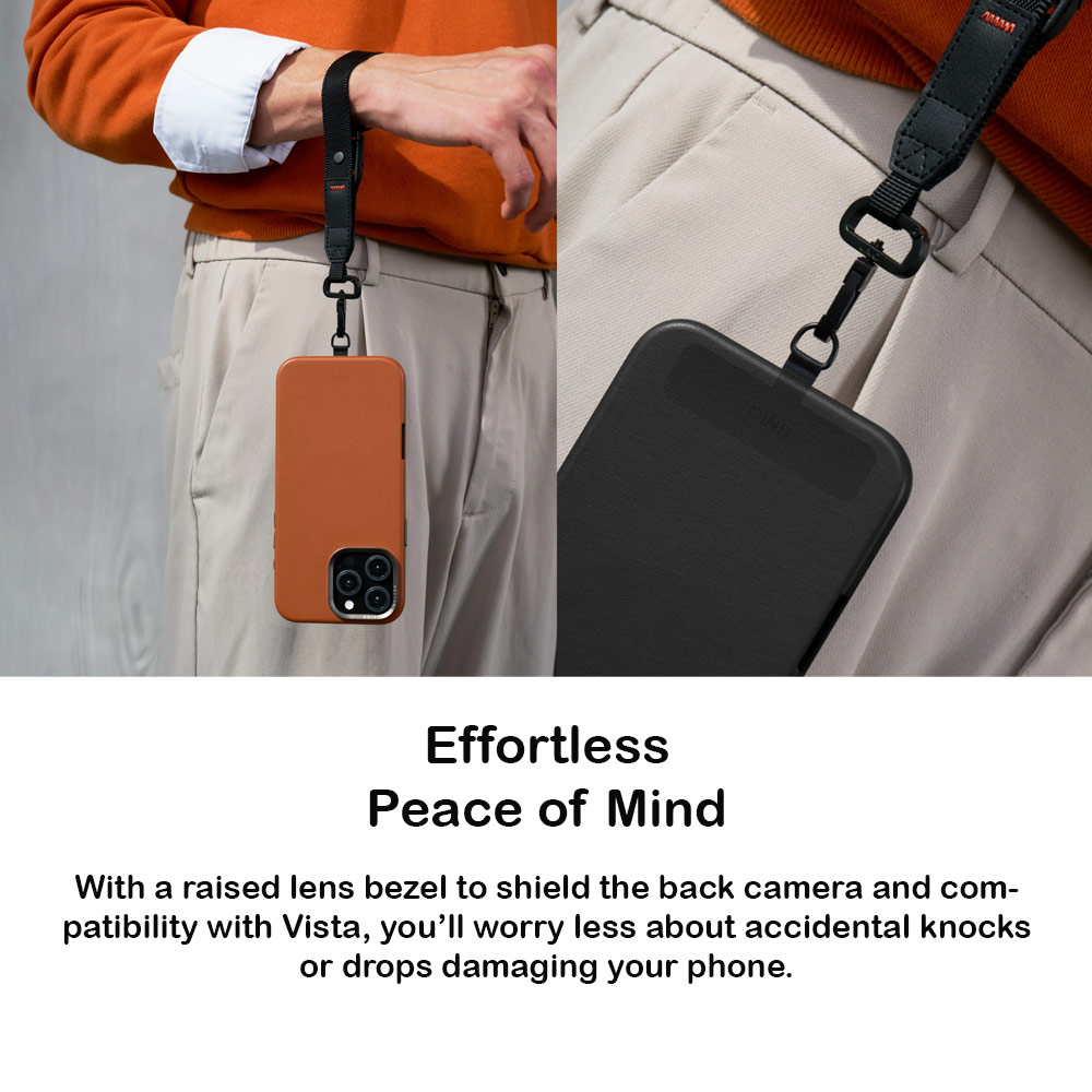 Picture of Apple iPhone 16 Pro Max 6.9 Case | Uniq Lyden Premium Leatherette Magnetic Protection Case for iPhone 16 Pro Max 6.9 (Flint Grey)