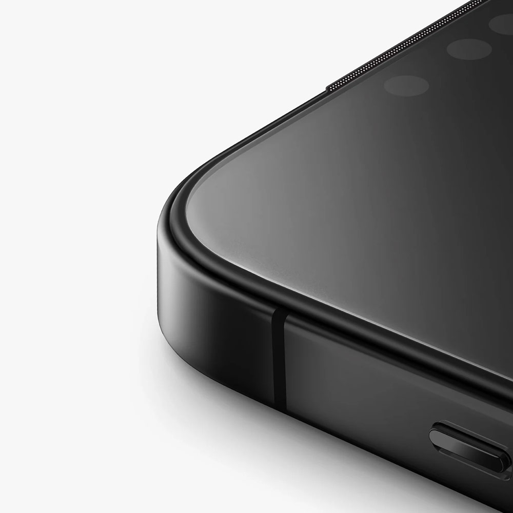 Picture of Apple iPhone Air 6.5 Screen Protector | Uniq Optix Covex Privacy Anti View Anti Peep Tempered Glass Screen Protector with Installation Helper Kit for iPhone Air 6.5 (Privacy)