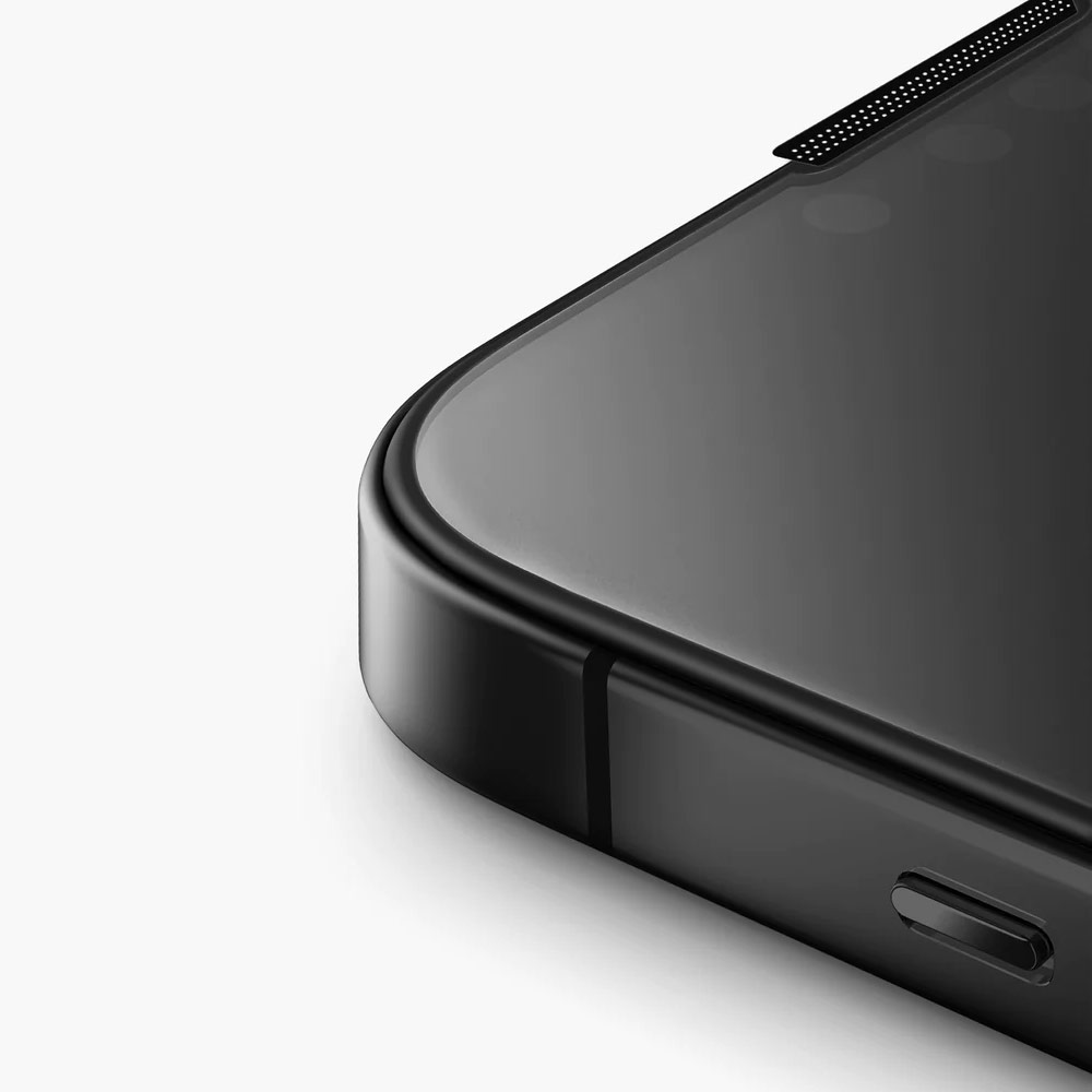 Picture of Apple iPhone 15 Plus 6.7 Screen Protector | Uniq Optix Vivid HD Clear 2.85D Tempered Glass Screen Protector with Installation Helper Kit for iPhone 15 Plus 6.7 (HD Clear)