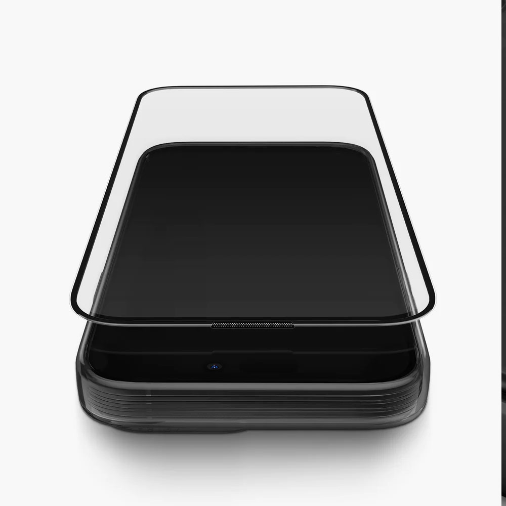 Picture of Apple iPhone 15 Plus 6.7 Screen Protector | Uniq Optix Vivid HD Clear 2.85D Tempered Glass Screen Protector with Installation Helper Kit for iPhone 15 Plus 6.7 (HD Clear)