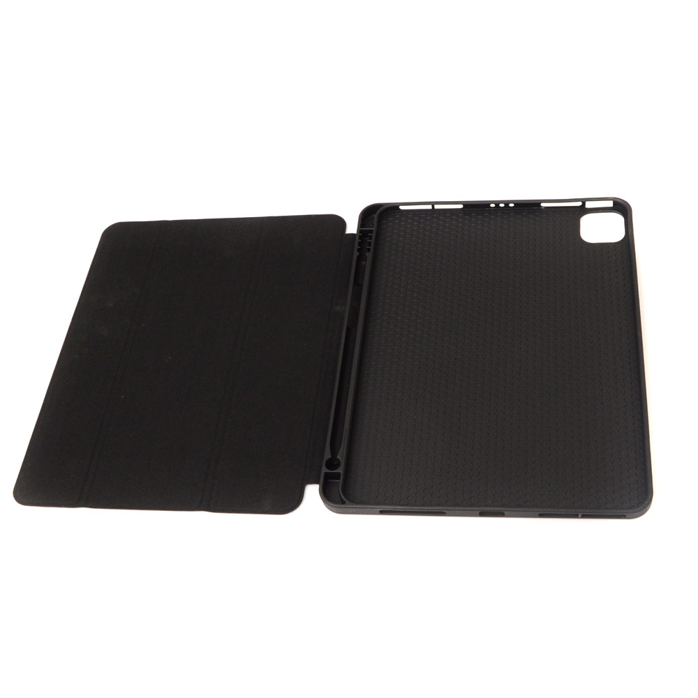 Picture of Apple iPad Air 10.9 2020 Case | Wiwu Smart Folio Protection Flip and Standable Case with Integrated Pencil Holder for Apple iPad Pro 11 3rd Gen 2021 2nd Gen 2020 iPad Air 10.9 4th Gen 2020 (Black)