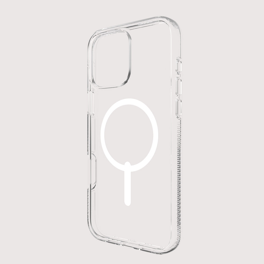 Picture of Apple iPhone 16 Pro 6.3 Case | Zagg Crystal Palace Snap Anti Yellow Magnetic Drop Protection Case for iPhone 16 Pro 6.3 (Clear)