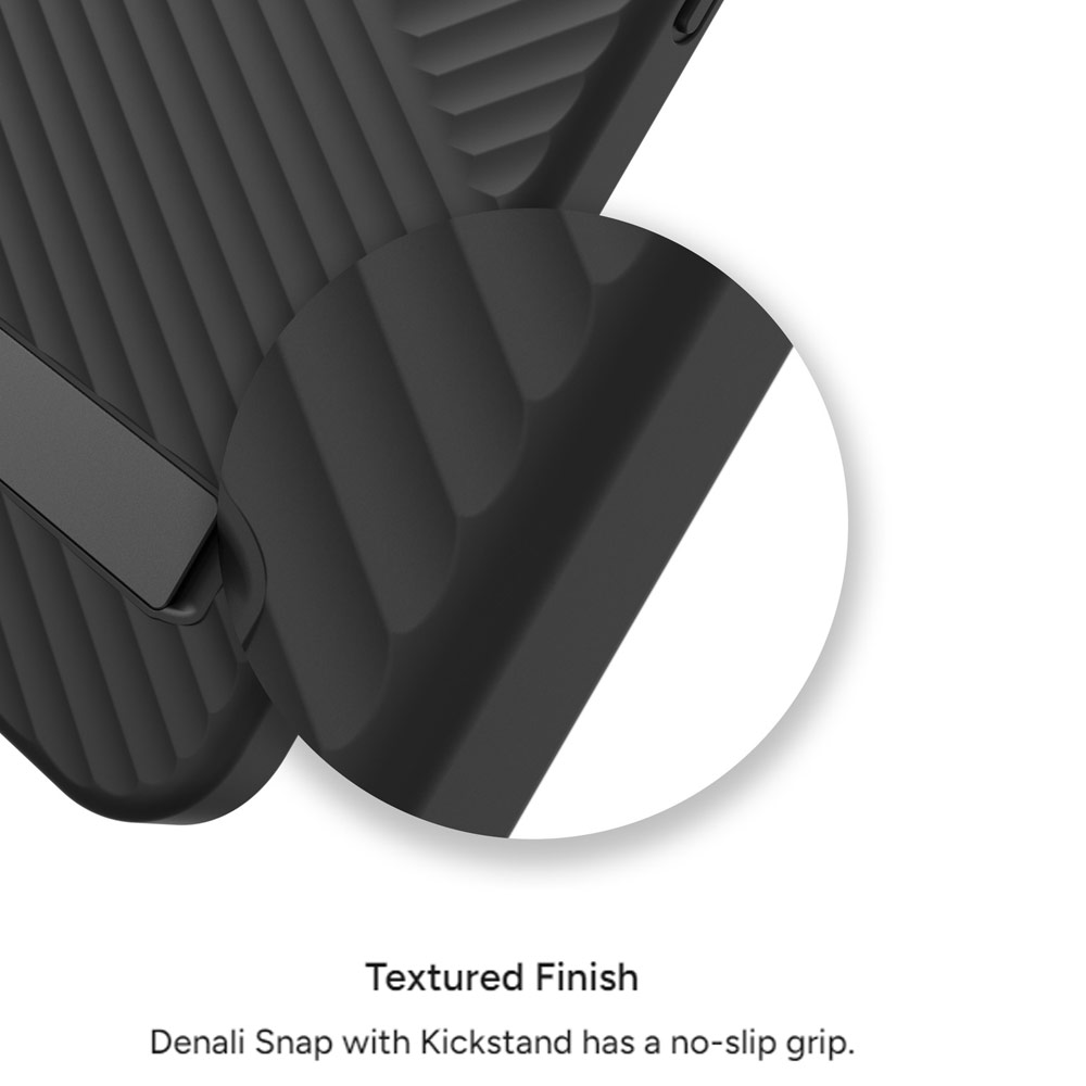 Picture of Apple iPhone 15 Pro Max 6.7 Case | Zagg Denali Snap Kickstand Magnetic Dual Layer Drop Protection Case for iPhone 15 Pro Max 6.7 (Blue)