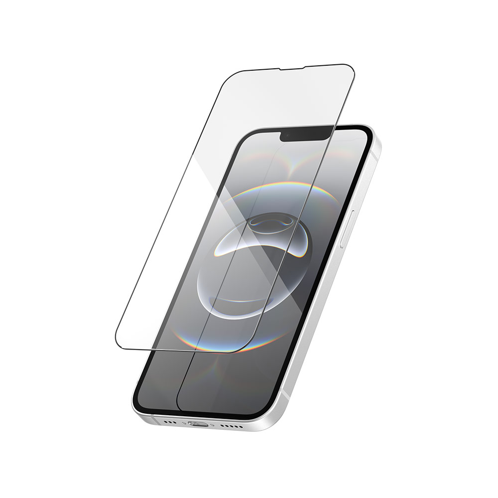 Picture of Apple iPhone 13 6.1 Screen Protector | Zagg iPhone 16e iPhone 14 iPhone 13 iPhone 13 Pro  Tempered Glass Screen Protector Glass Plus Edge (Clear)
