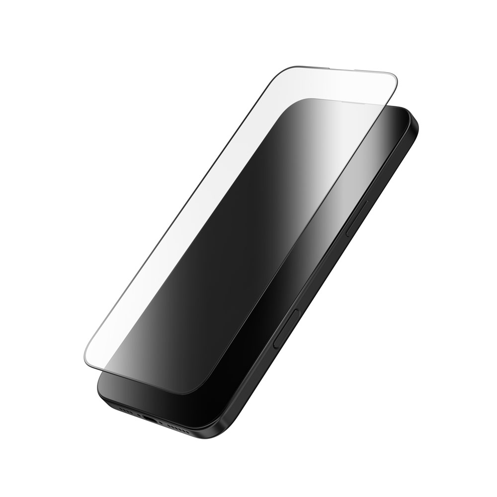 Picture of Apple iPhone 16 6.1 Screen Protector | Zagg Glass Plus Edge Tempered Glass Screen Protector with Easy Installation Tray for iPhone 16 6.1 (Clear)