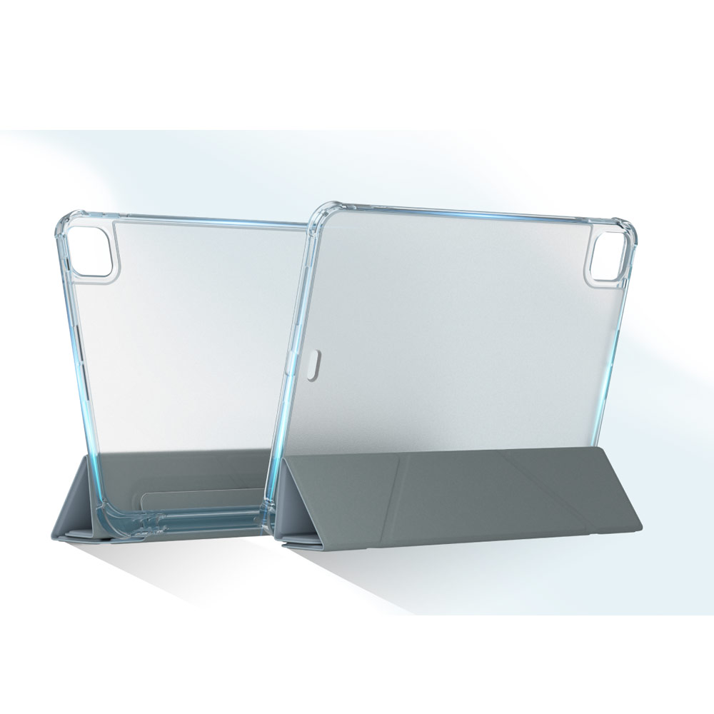 Picture of Apple iPad Pro 11 M4 2024 Case | Zagg Hampton Folio Protection Flip Stand Case for iPad Pro 11 M4 2024 (Light Blue)