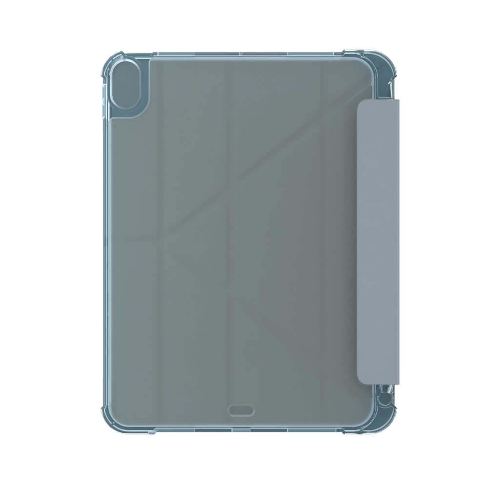 Picture of Apple iPad Air 11 M3 2025 Case | Zagg Hampton Folio Protection Flip Stand Case for iPad Air 11 M2 2024 M3 2025 (Light Blue)