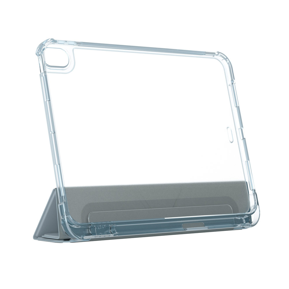 Picture of Apple iPad Air 13 M3 2025 Case | Zagg Hampton Folio Protection Flip Stand Case for iPad Air 13 M2 2024 M3 2025 (Light Blue)