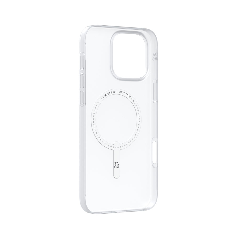 Picture of Apple iPhone 16 Pro 6.3 Case | Zagg Essentials Hampton Snap Lite Magnetic Super Slim Case for iPhone 16 Pro 6.3 (Foggy)