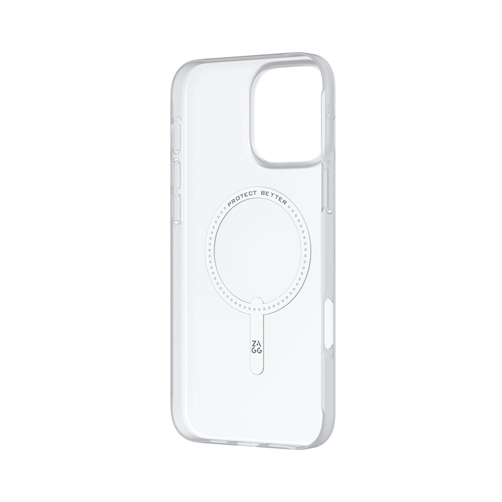 Picture of Apple iPhone 16 Pro 6.3 Case | Zagg Essentials Hampton Snap Lite Magnetic Super Slim Case for iPhone 16 Pro 6.3 (Foggy)