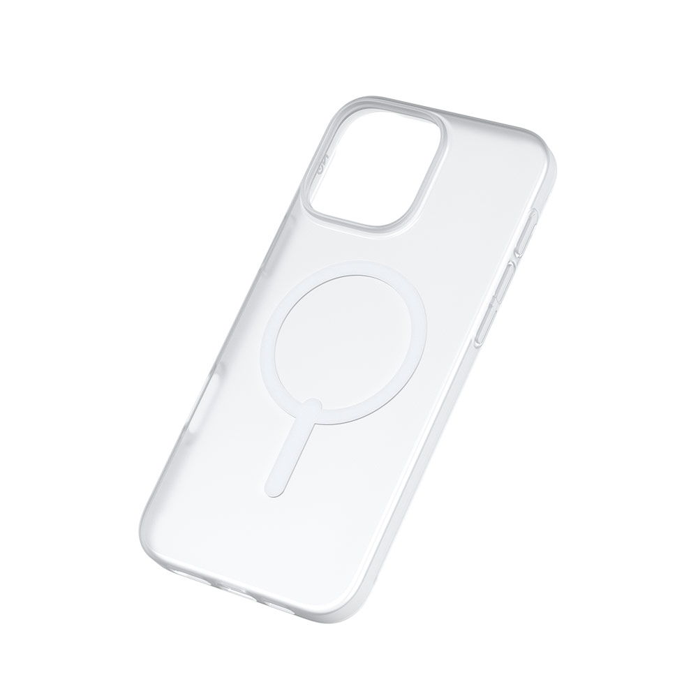 Picture of Apple iPhone 16 Pro 6.3 Case | Zagg Essentials Hampton Snap Lite Magnetic Super Slim Case for iPhone 16 Pro 6.3 (Foggy)