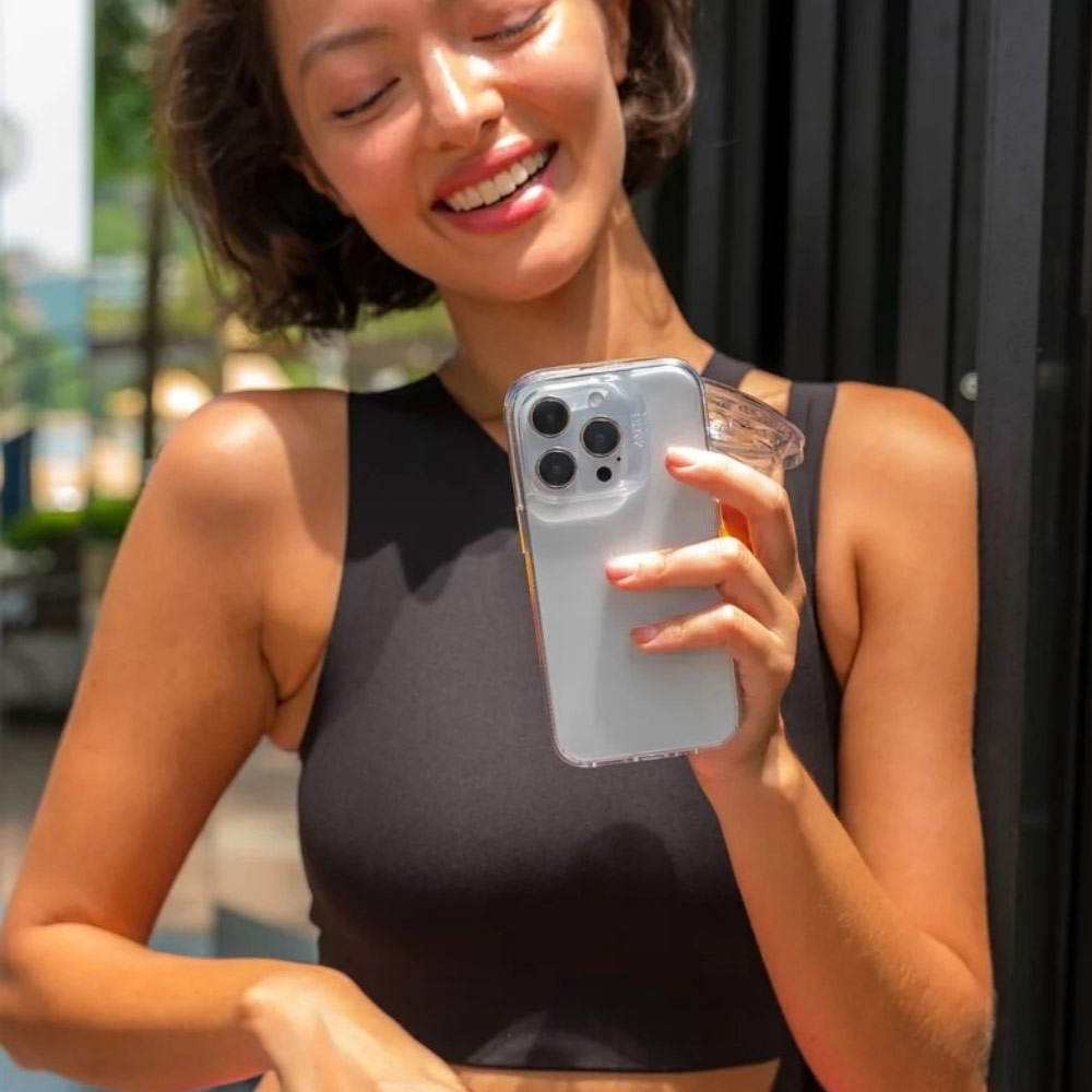 Picture of Apple iPhone 14 Pro Max 6.7 Case | Zagg Slim Improved Grip Drop Protection Case for iPhone 14 Pro Max 6.7 (Clear)