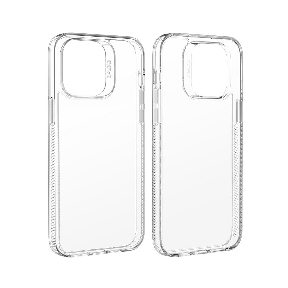 Picture of Apple iPhone 14 6.1 Case | Zagg Slim Improved Grip Drop Protection Case for iPhone 14 6.1 (Clear)
