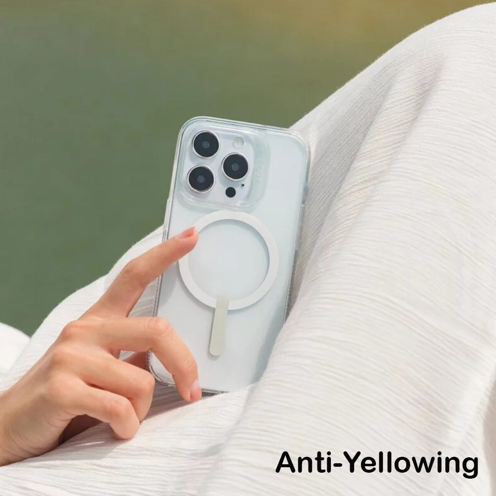 Picture of Apple iPhone 14 Plus 6.7 Case | Zagg Clear Snap Slim Design Improved Grip Drop Protection Magsafe Compatible Case for iPhone 14 Plus 6.7 (Clear)