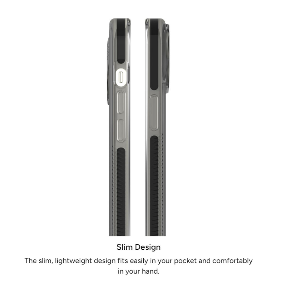 Picture of Apple iPhone 15 6.1 Case | Zagg Santa Cruz Snap Magnetic Slim Lightweight Non Slip Drop Protection Case for iPhone 15 6.1 (Blue)